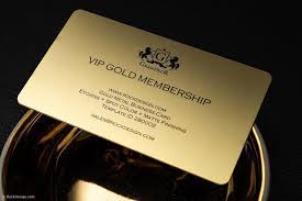 These are guaranteed to impress, and go great with any company, any profession(al). Gold Metal Business Cards