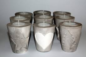 So macht ihr euch süße weihnachtsdekoration selbst. Diy Gips Beton Teelichthalter Weihnachten Ganz Einfach Selber Machen