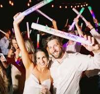 30/50/100/150/200 Custom LED Wedding Foam Sticks Perfect for ...