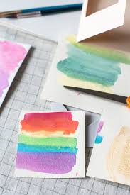 See more ideas about watercolor holiday cards, holiday cards, holiday cards handmade. Watercolor Paper Cut Out Greeting Cards Dear Handmade Life