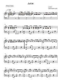 In the song, written by lizzo and ricky reed along with sam sumser, sean small, and theron thomas, according to genius, the. Lizzo Juice Noten Fur Piano Downloaden Fur Anfanger Klavier Solo Sku Pso0012745