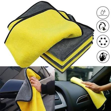 Micro-Fiber Cleaning Cloth Double Side | Daraz.pk