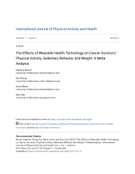 PDF) The Effects of Wearable Health Technology