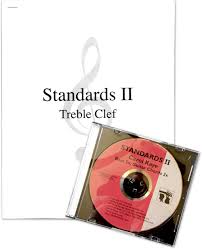 standards ii cd guitar treble clef charts for lead inst