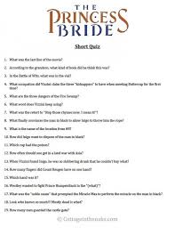 Thanksgiving Day Fun Free Printables Cottage In The Oaks Short Quiz Princess Bride Princess Bride Movie