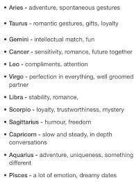 He naturally attracts those who want to mother him and is at home among the ladies. What The Signs Look For In A Relationship Trillastrology Twitter Zodiac Sign Traits Aquarius Truths Zodiac Signs Astrology