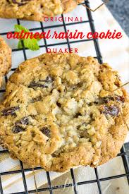 Original Quaker Oatmeal Raisin Cookie Recipe Call Me Pmc