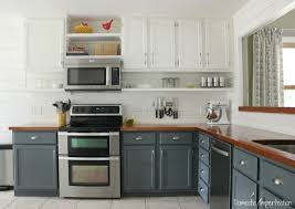 If your base cabinets are regular 34 and a half inches, then simply place your upper cabinets 18 inches above them, and you the usual height of a kitchen ceiling is eight feet and if it is so, please make sure that the cabinets go all the way up to the ceiling. How To Raise Your Kitchen Cabinets To The Ceiling Domestic Imperfection