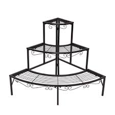 Related:tiered plate stand tiered corner plant stand tall tiered plant stand tiered metal plant stand vintage tiered plant stand. Levede 3 Tier Metal Pot Plant Stand Reviews Temple Webster