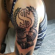 Two ropes (two parents) makes four ends (four brothers), he captioned the photo shared on instagram in december 2012. 80 Amazing Dollar Sign Tattoo Designs Body Art Guru