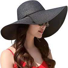 Womens 5 5 Inches Wide Brim Straw Hat Floppy Foldable Roll Up Cap Beach Sun Hat Upf 50 Buy Online In Grenada At Grenada Desertcart Com Productid 66176784