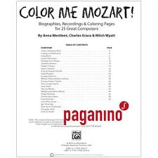 Print 2 to 4 to a page to save paper and to make just the right size for interactive notebooks. Color Me Mozart Malbuch Cd Kinderbucher Jetzt Bei Paganino