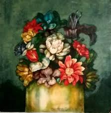 Best seller in simi valley 127 orders. Dark Flowers Painting By Jacek Maria Saatchi Art