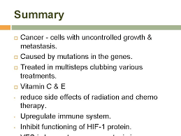 September 20 2018 by ray sahelian, m.d. Cancer Role Of Vitamin C And E In