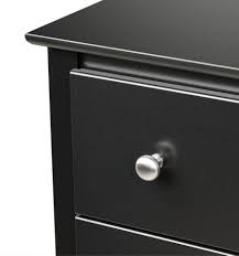 Hollywood regency dresser tall 5 drawer ebonized dresser with greek key details. Sonoma Tall 6 Drawer Dresser Black Walmart Com Walmart Com