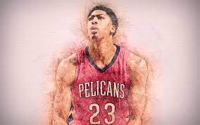 Download Wallpapers Anthony Davis 4k Artwork Basketball Stars New Orleans Pelicans Nba Basketball Drawing Anthony Davis Besthqwallpapers Com Anthony Davis New Orleans Pelicans Basketball Star