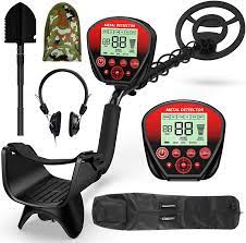 Metal detector treasure finder waterproof shutdown warning strong low power. Amazon Com Eorevgm Metal Detectors For Adults Professional Waterproof Metal Detector High Accuracy Adjustable With Pinpoint Disc All Metal Mode With Metal Detecting Shovel Headphone Carrying Bag Garden