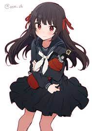 paranormal syndrome fanart mikoto himeno かわいいアニメガール イラスト フリーホラーゲーム