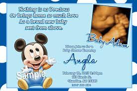 Mickey Mouse Baby Shower Invitations Baby By Createphotocards4u 15 00 Mickey Mouse Baby Shower Mickey Baby Showers Baby Mickey