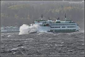 Anatomy Of A Windstorm Washington State Ferry System In Action Whidbey Island Whidbey Washington State