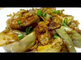 Gak pernah cobain bikin mi goreng belacan? Terung Goreng Belacan Ikan Bilis Youtube