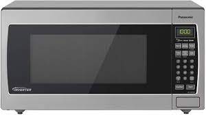 For why does my panasonic microwave says h98? Amazon Com Panasonic Microwave Oven Nn Sn766s Stainless Steel Countertop Built In With Inverter Technology And Genius Sensor 1 6 Cubic Foot 1250w Kitchen Dining