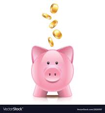 Object Piggy Bank Vector Image On Vectorstock Piggy Bank Packaging Design Trends Vector Free
