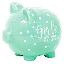 You can ask them to come up with their own designs. Piggy Banks Wayfair