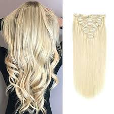 Clip in hair human hair hanger coil hair natural blonde extensions clips steel terry clips dense hair carnival hair human. Sassina Platinum Ash Blonde Human Hair Clip In Extensions For Full Hea Ninthavenue Europe
