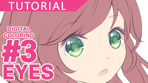 You can find a lot of tips about the anime eyes drawing with a lot of intere. 3 Eyes Digital Coloring Tutorial Ø¯Ø±Ø³ ØªÙ„ÙˆÙŠÙ† Ø§Ù„Ø¹ÙŠÙˆÙ† Youtube