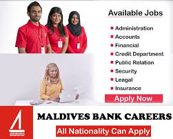 Chauffør, kantineassistent, køkkenmedhjælper og flere! Bank Of Maldives Careers Attractive Salary Accommodation Flight Tickets Visa Click Here To Apply Job Seeker Public Relations Maldives