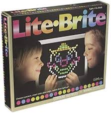 Amazon Com Lite Brite Magic Screen Toys Games