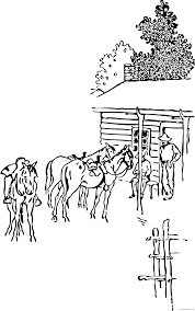 Ten thousands of years ago, the horse was the main food source for human beings. Horse Coloring Pages Horse Camp Printable Coloring4free Coloring4free Com