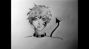 Anime Demon Boy Drawing Youtube