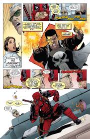 Ooh. Frank is here? Does he want dip?” (Deadpool vs. The Punisher #1) :  rMarvel