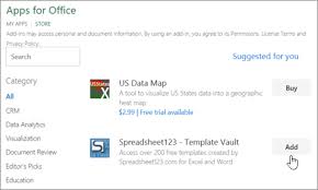 Microsoft excel is a spreadsheet developed by microsoft for windows, macos, android and ios. Get An Office Add In For Excel