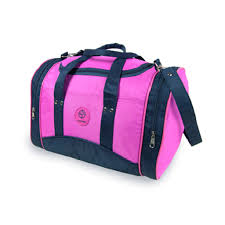 Wizz Air Bag 42x32x25cm Fuchsia With Navy Travelkit
