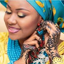 Nollywood child actor, teen/teenage actress: Breath Taking African Tattoos Laali You Would Love Photos