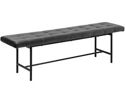 Lawka Tapicerowana Z Aksamitu Sigfrid Ciemny Szary Czarny Zaplanuj Nowa Aranzacje Przedpokoju Wybierz Ciekawe Rozw Furniture Dining Bench Living Dining Room