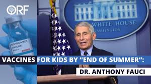 At a senate committee hearing tuesday, infectious disease specialist dr. Vaccines For Kids By End Of Summer Dr Anthony Fauci Youtube
