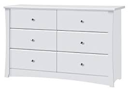 Get 5% in rewards with club o! Amazon Com Storkcraft Crescent 6 Drawer Dresser Kids Bedroom Dresser With 6 Drawers Wood And Composite Construction Ideal For Nursery Toddlers Room Kids Room White Baby