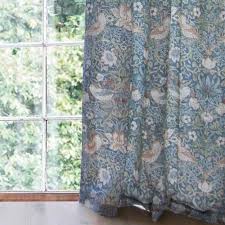 william morris strawberry thief lined