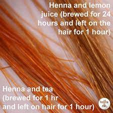 How To Mix Henna For Hair Recipe 2 Lemon Juice Henna Hair Hair Food Henna Hair Color