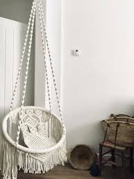 Silla De Asiento Columpio Macrame Hecha A Mano Etsy In 2020 Macrame Swing Swing Seat Chair