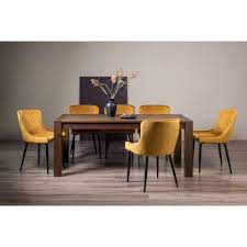 Not sure which colour to pick? Blake Dark Oak Cezanne Large Dining Set Modern Design Home Origins