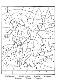 When the online coloring page has loaded, select a color and start clicking on the picture to color it in. Free Printable Color By Number Coloring Pages Best Coloring Pages For Kids