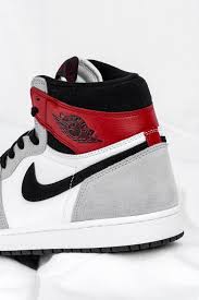 Jordan Retro 1 High Og White Black Red July 11 Air Jordan 1 Retro High Og Light Smoke Grey Release Foosh