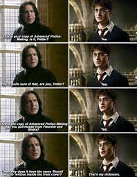 50 snape memes ranked in order of popularity and relevancy. Harry Potter And Severus Snape Harry Potter Funny Harry Potter Universal James Potter