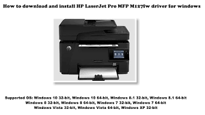 Description:laserjet pro mfp m127/128 series full software and drivers for hp laserjet pro m127fw the full solution software includes everything you need to install your hp printer. Hp Laserjet Pro Mfp M127fw Driver And Software Free Downloads