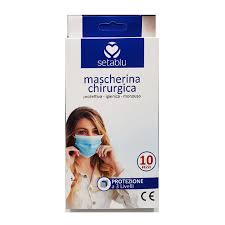 Una maschera (o mascherina) chirurgica, nota anche come maschera medica, o maschera facciale per uso medico, o mascherina igienica (soprattutto tra gli italiani svizzeri), è un dispositivo destinato a essere indossato dagli operatori sanitari durante un intervento chirurgico o altre attività in ambito. Mascherine Chirurgiche Facciali 10 Pz